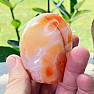 Carnelian polished freeform small Madagascar 5