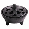 Idhril cast iron incense burner 8 cm