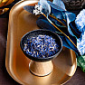 Metal chalice censer Black Elaia