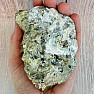 Pyrite, calcite druse Albania 1