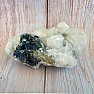 Pyrite, calcite, galena druse Kosovo 11