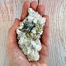 Pyrite, calcite, galena druse Kosovo 6