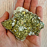 Pyrite, calcite druse Kosovo 9