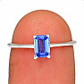 Blue Kyanite Cut Ring Silver Ag 925 RBC311
