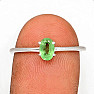 Kyanite green cut ring silver Ag 925 RBC309