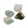 Aqualite (apatite in crystal) tumbled