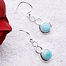 Larimar earrings silver LD 10 Ag 925