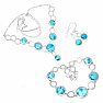 Larimar earrings silver LD 10 Ag 925