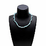 Larimar necklace cut