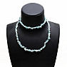Larimar necklace cut