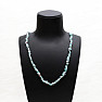 Larimar necklace cut