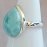 Larimar ring silver Ag 925 LOT385