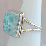 Larimar ring silver Ag 925 LOT386