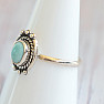 Larimar ring silver Ag 925 MIX149