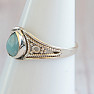 Larimar ring silver Ag 925 MIX97