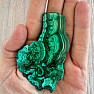 Malachite polished slice 21