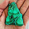 Malachite polished slice 25