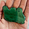Malachite polished slice 27