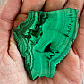 Malachite polished slice 28