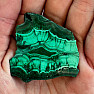 Malachite polished slice 30