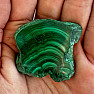Malachite polished slice 34