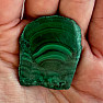 Malachite polished slice 37