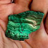 Malachite polished slice 38