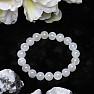 Moonstone white bead bracelet