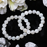 Moonstone white bead bracelet