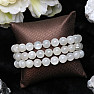 Moonstone white bead bracelet