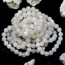 Moonstone white bead bracelet