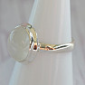 Moonstone rainbow ring silver Ag 925 45580