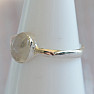 Moonstone rainbow ring silver Ag 925 MIX86