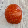 Calcite orange polished large freeform Madagascar 10