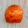 Calcite orange polished large freeform Madagascar 6