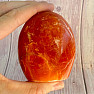 Calcite orange polished large freeform Madagascar 8