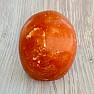 Calcite orange polished large freeform Madagascar 9