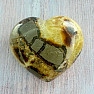 Polished septaria Madagascar Heart P6-10