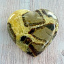 Polished septaria Madagascar Heart P6-19