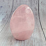 Rose quartz polished freeform Madagascar 4