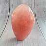 Rose quartz polished freeform Madagascar 8