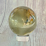 Agate gray polished ball Madagascar 10