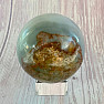 Agate gray polished ball Madagascar 14