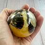 Septaria polished ball Madagascar 26