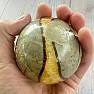 Septaria polished ball Madagascar 29