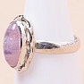 Moonstone rainbow pink ring silver Ag 925 N-8921