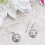 Earrings Tree of Life filigree silver Ag 925