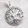 Earrings Tree of Life filigree silver Ag 925