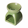 Ceramic aroma lamp Green leaves