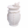 Ceramic aroma lamp White bird